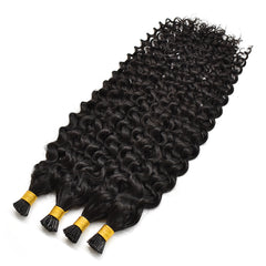 Curly I Tip Hair Extensions Virgin Human Hair 50g