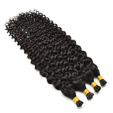 Curly I Tip Hair Extensions Virgin Human Hair 50g