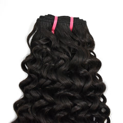 Raw Hair Curly Hair 3 Bundles With 5x5 HD Lace Closure High Quality Hair