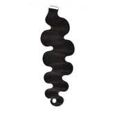 Body Wave Tape In Hair Extensions Virgin Human Hair 50g