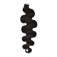 Body Wave Tape In Hair Extensions Virgin Human Hair 50g