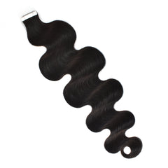 Body Wave Tape In Hair Extensions Virgin Human Hair 50g