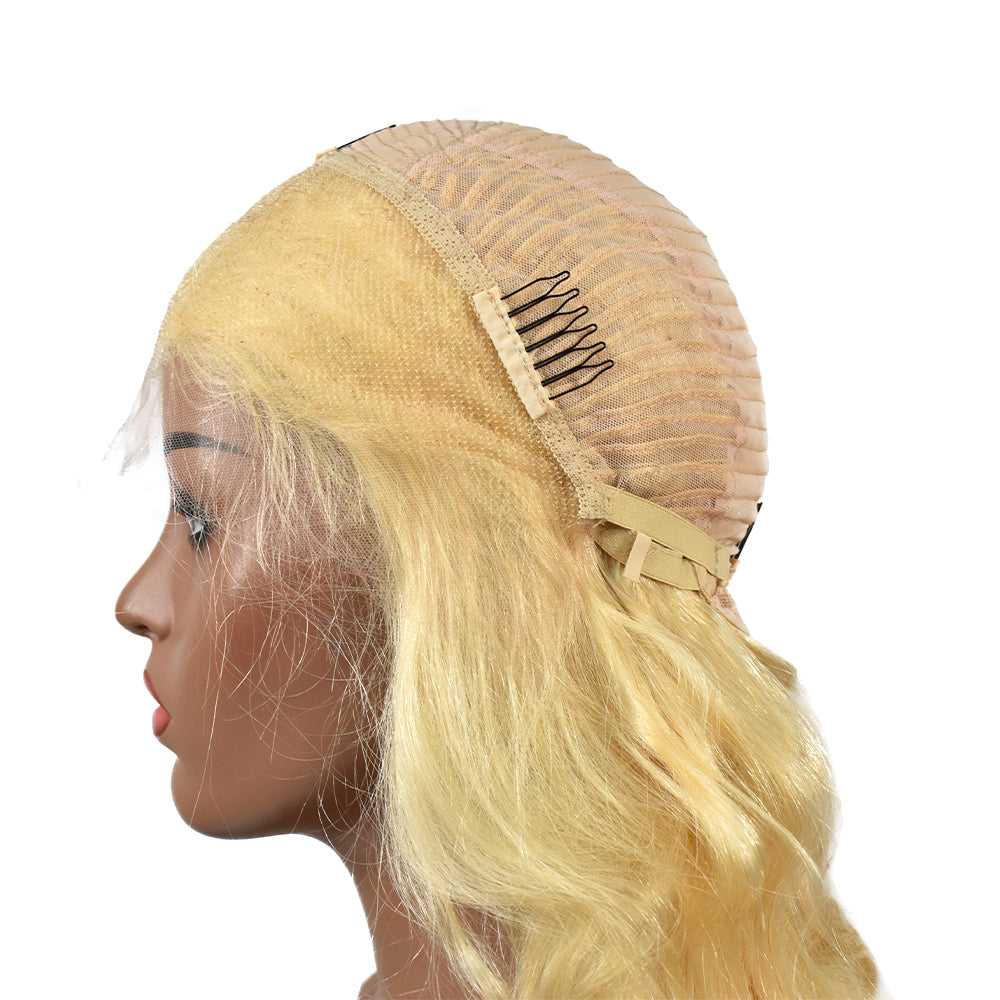 Blonde Body Wave 13×4 HD Lace Front Wigs Human Hair Wig 150%