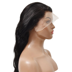 Body Wave 13×4 Transparent Lace Front Wigs Human Hair Wig 180%
