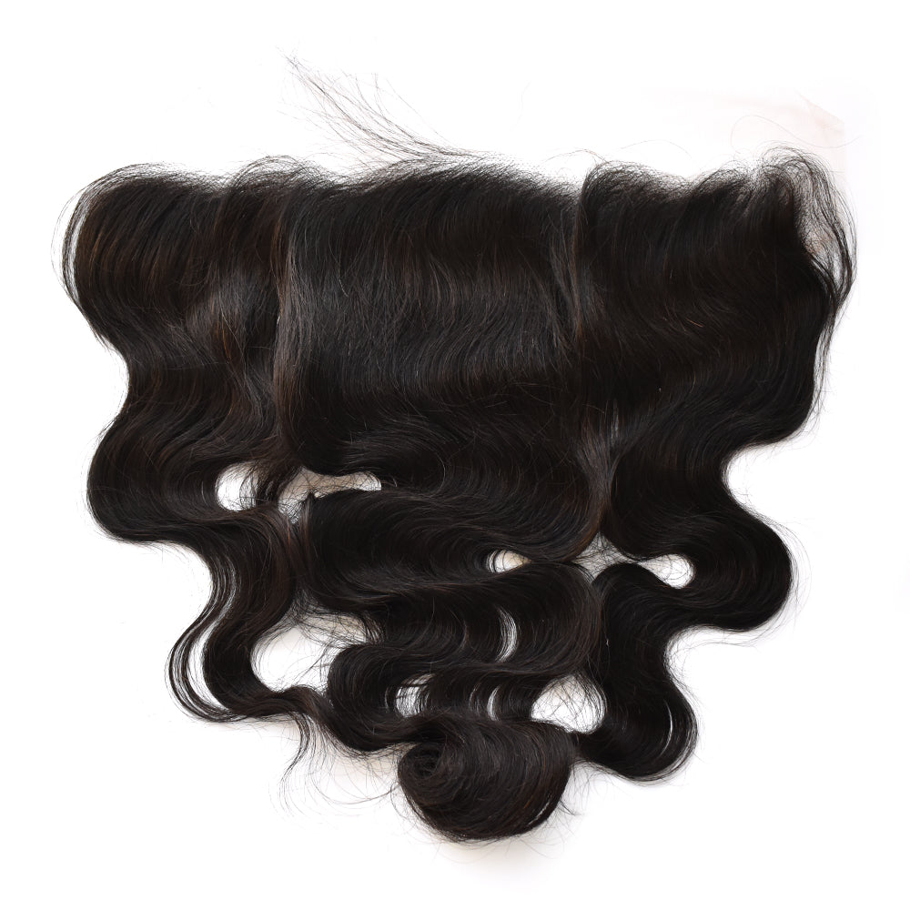 Raw Hair Body Wave Hair 3 Bundles With 13X4 HD Lace Frontal High Quality Hair