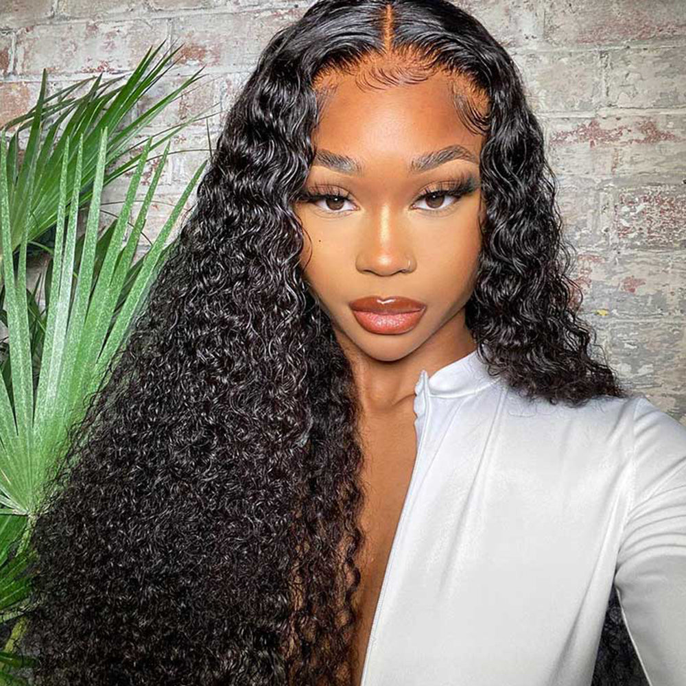 Curly 13×6 HD Lace Front Wigs Human Hair Wig 150%