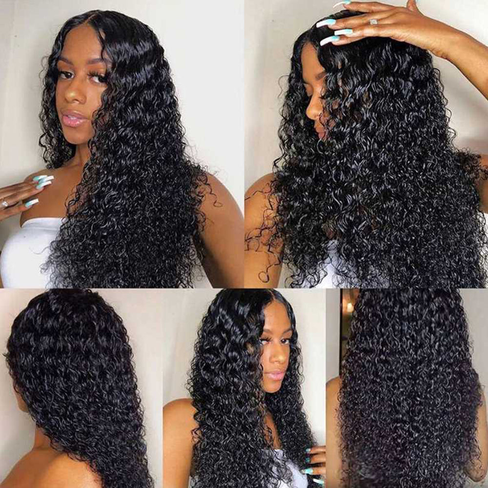 Curly 13×6 HD Lace Front Wigs Human Hair Wig 150%