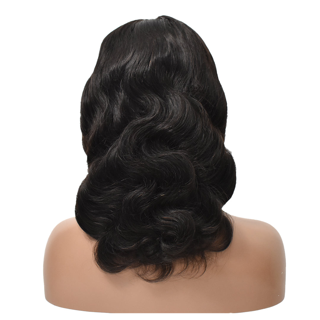 Body Wave 5x5 HD Lace Closure Wigs Human Hair Wig 180%