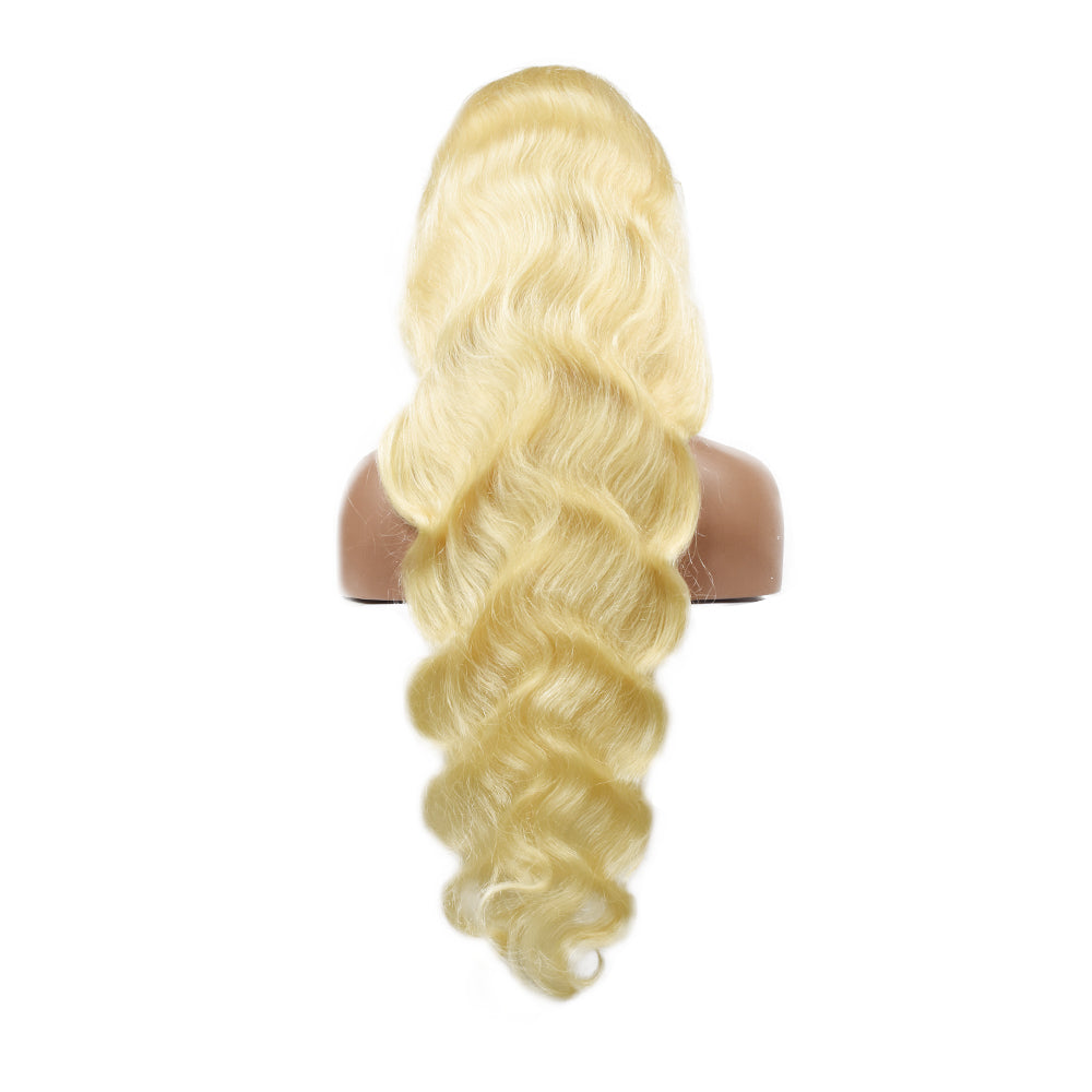 Blonde Color 613 Body Wave 13×6 HD Lace Front Wigs Human Hair Wig 200% High Density