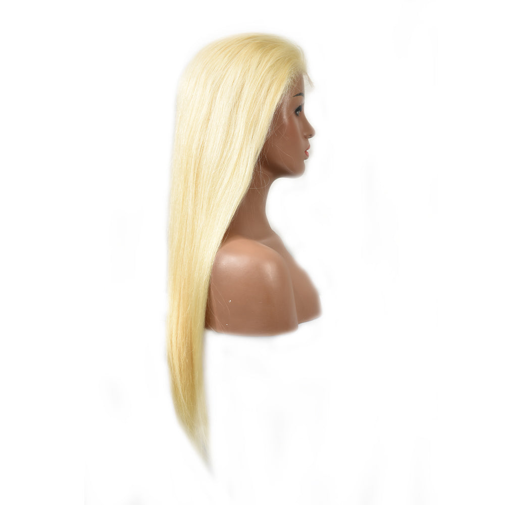 Blonde Straight 13×4 HD Lace Front Wigs Human Hair Wig 150%