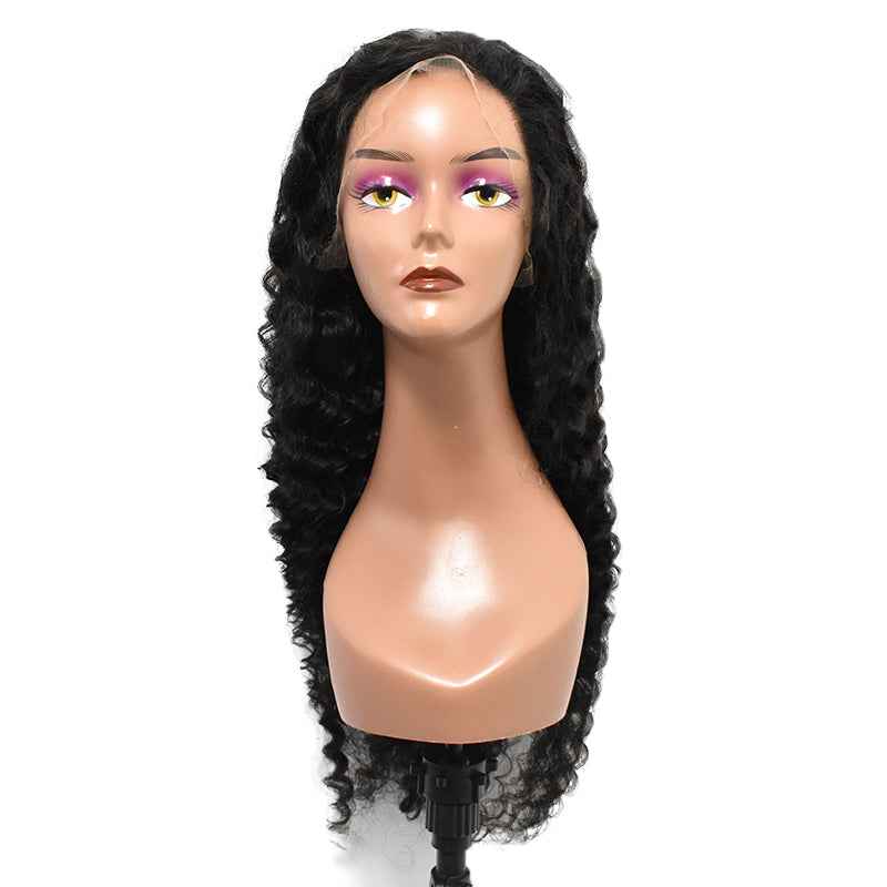 Deep Wave 13×6 HD Lace Front Wigs Human Hair Wig 200% High Density