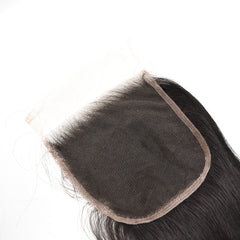 4x4 HD Lace Closure Deep Wave Hair High Quality Virgin Hair