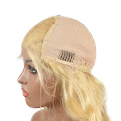 Blonde Body Wave 5×5 HD Lace Closure Wigs Human Hair Wig 180%