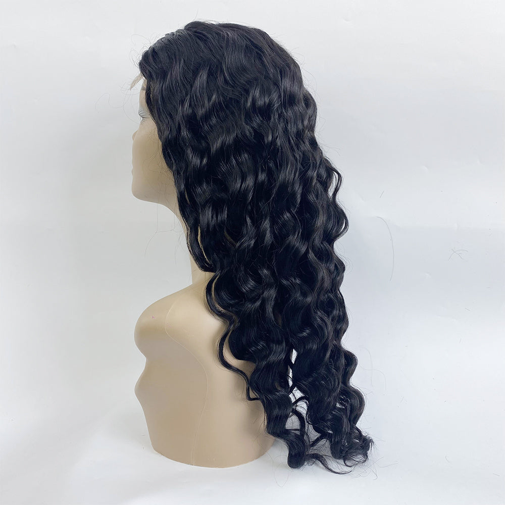 Loose Body Wave 5x5 HD Lace Closure Wigs Human Hair Wig 180%