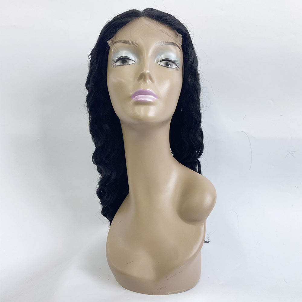 Loose Body Wave 5x5 HD Lace Closure Wigs Human Hair Wig 180%