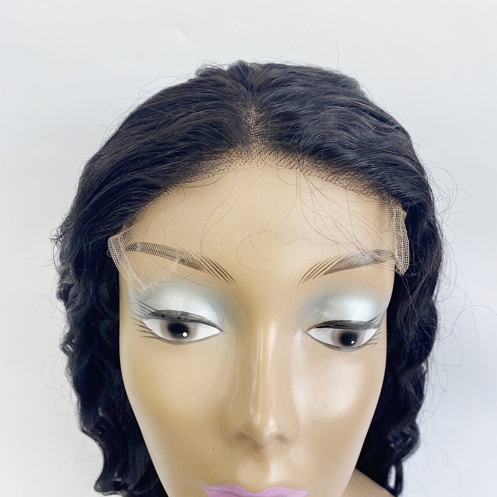 Loose Body Wave 5x5 HD Lace Closure Wigs Human Hair Wig 180%
