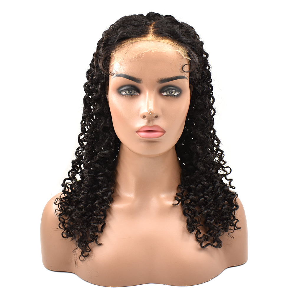 Curly 5x5 HD Lace Closure Wigs Human Hair Wig 180%