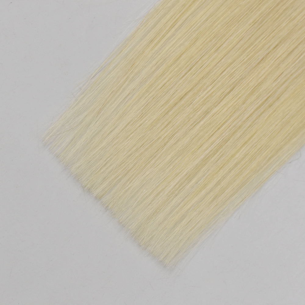 Blonde Color #613 Straight Tape In Hair Extensions Virgin Human Hair