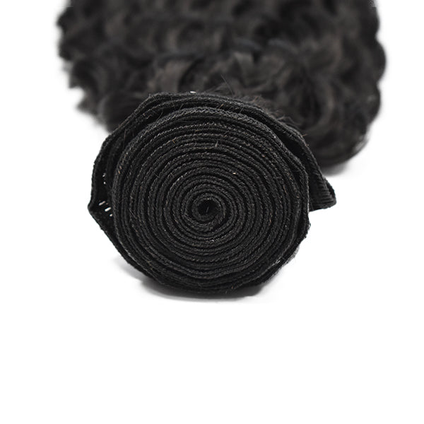 Curly Hair 3 Bundles With 13x4 HD Lace Frontal High Quality Virgin Hair