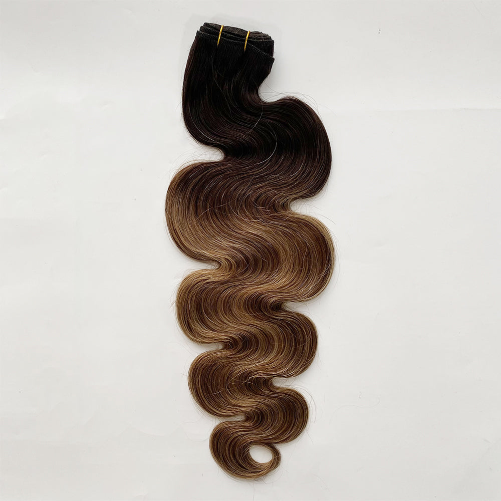 #2T6/18 Color 10A Body Wave Hair Flat Bundles