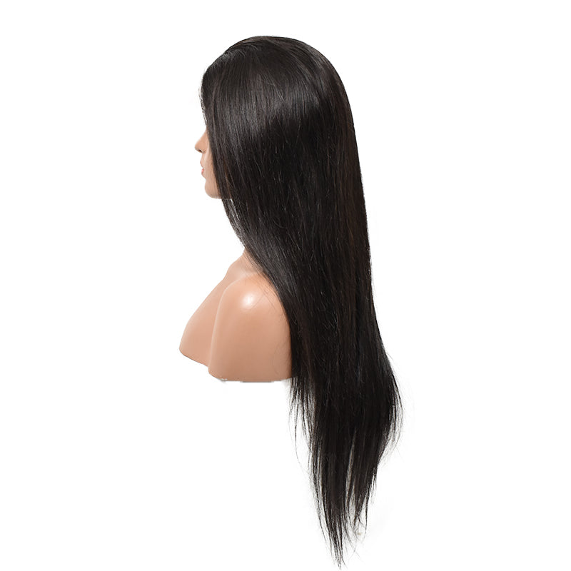 Straight 13×6 HD Lace Front Wigs Human Hair Wig 200% High Density