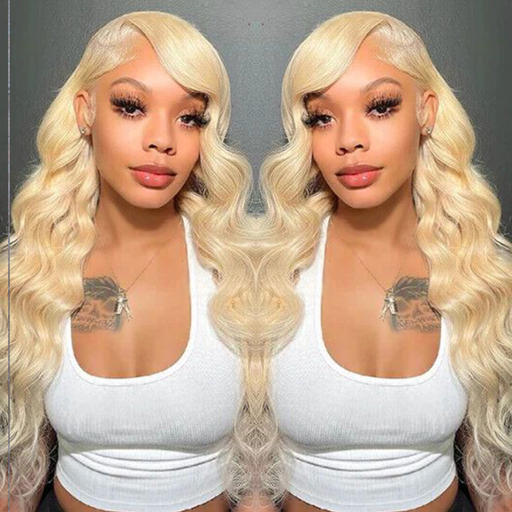 Blonde Body Wave 13×4 HD Lace Front Wigs Human Hair Wig 150%