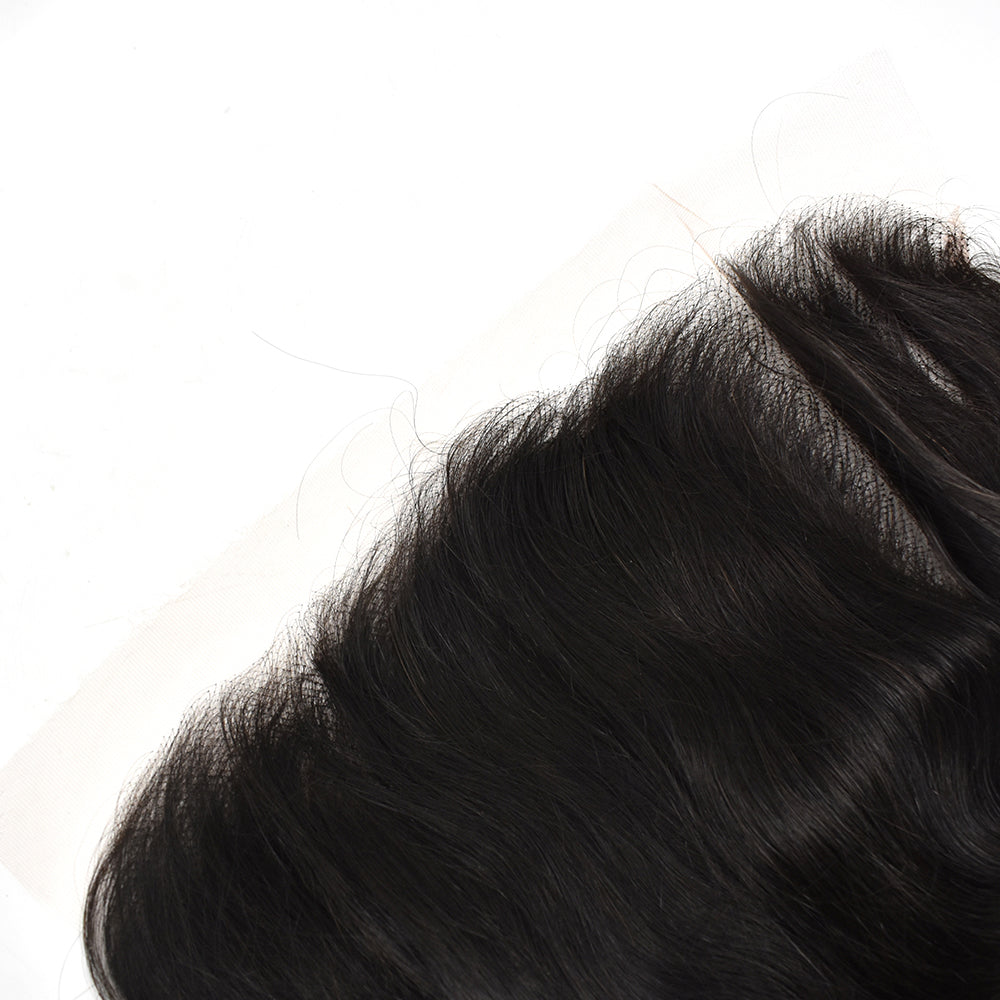 Body Wave Hair 3 Bundles With 13X6 HD Lace Frontal High Quality Virgin Hair