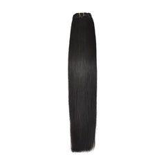 Straight Clip In Hair Extensions Virgin Human Hair 120g