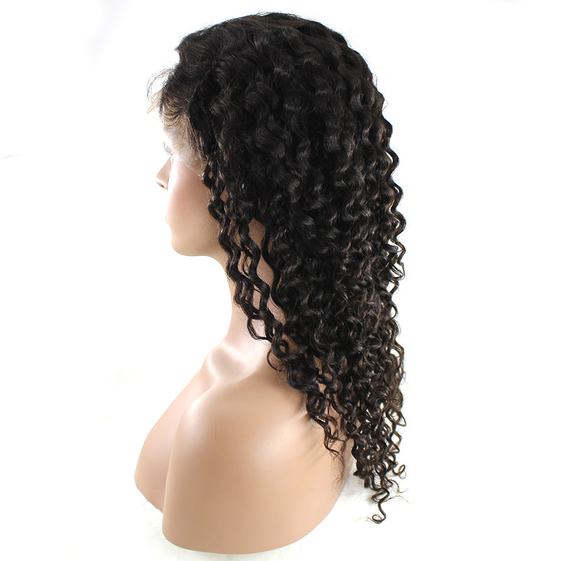 Curly 13×4 HD Lace Front Wigs Raw Hair Wig 200%