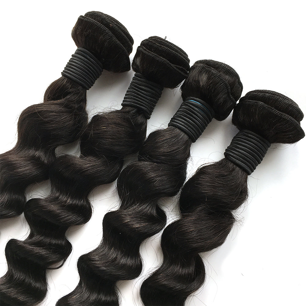 10A Brazillian Hair Deep Body Wave Hair Bundles High Quality Virgin Hair