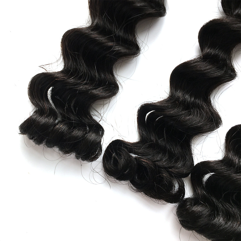 10A Brazillian Hair Deep Body Wave Hair Bundles High Quality Virgin Hair