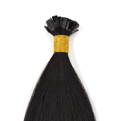 Straight Flat Tip Hair Extensions Virgin Human Hair 50g