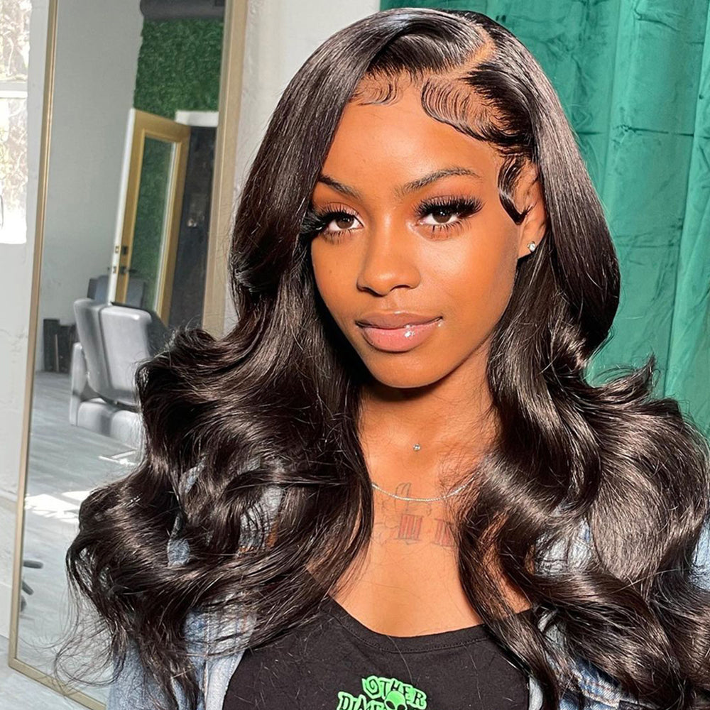 Body Wave 13×4 HD Lace Front Wigs Human Hair Wig 150%